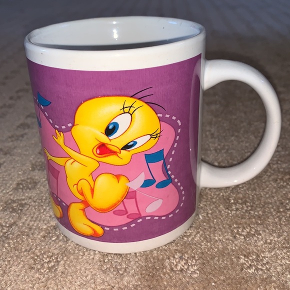 Looney Tunes Warner Brothers 2002 Tweety Bird Mug - Picture 3 of 5